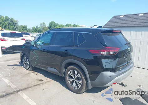 2021 Nissan Rogue Sv Fwd from USA, damaged, VIN 5N1AT3BA2MC753466